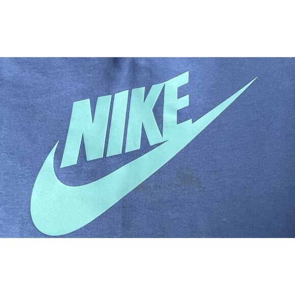 Nike Men Activewear Shorts M French Terry Sweats Logo Pockets Drawstring READ*** - Picture 4 of 11